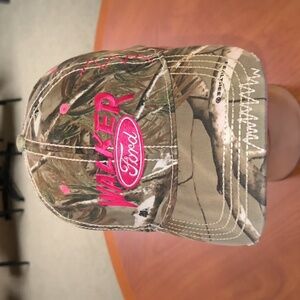 Real Life Walker Ford Embroidered Camo Strap-on Hat Cap